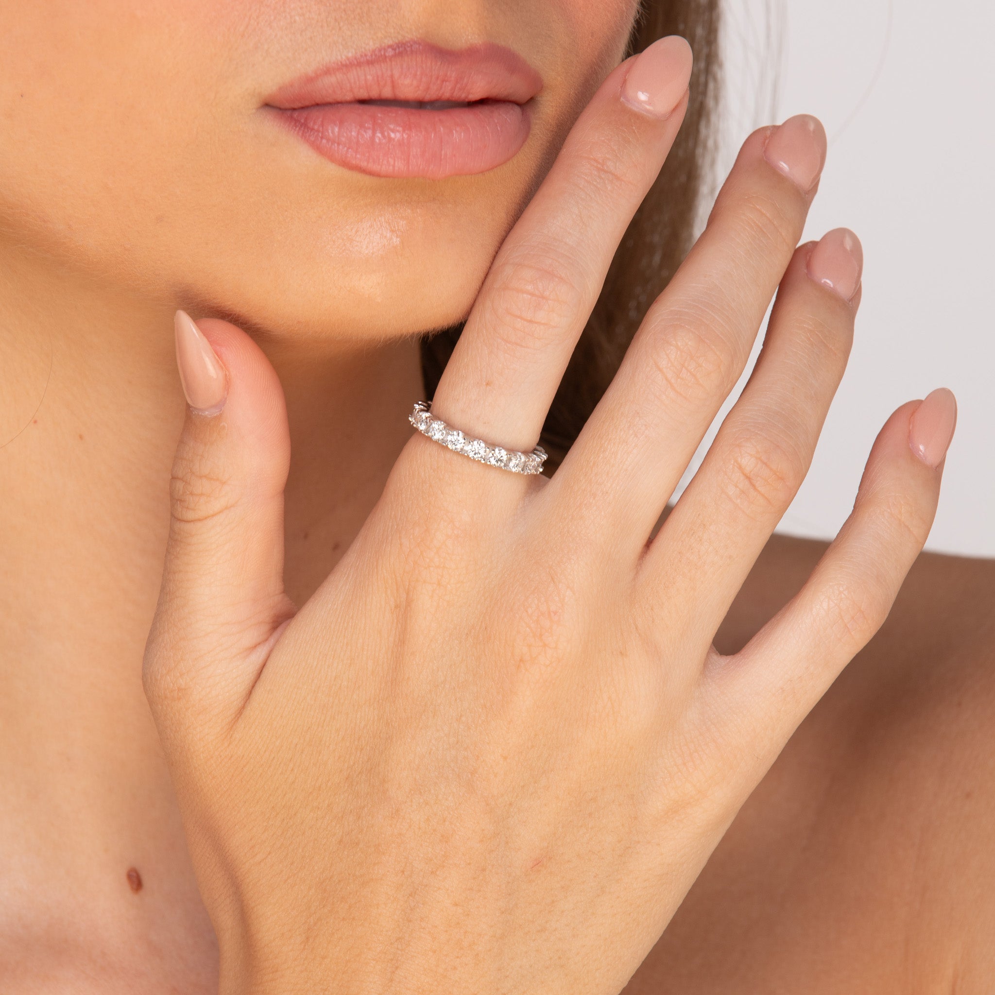 The Camilla - 1.0 crt Moissanite Diamond Ring
