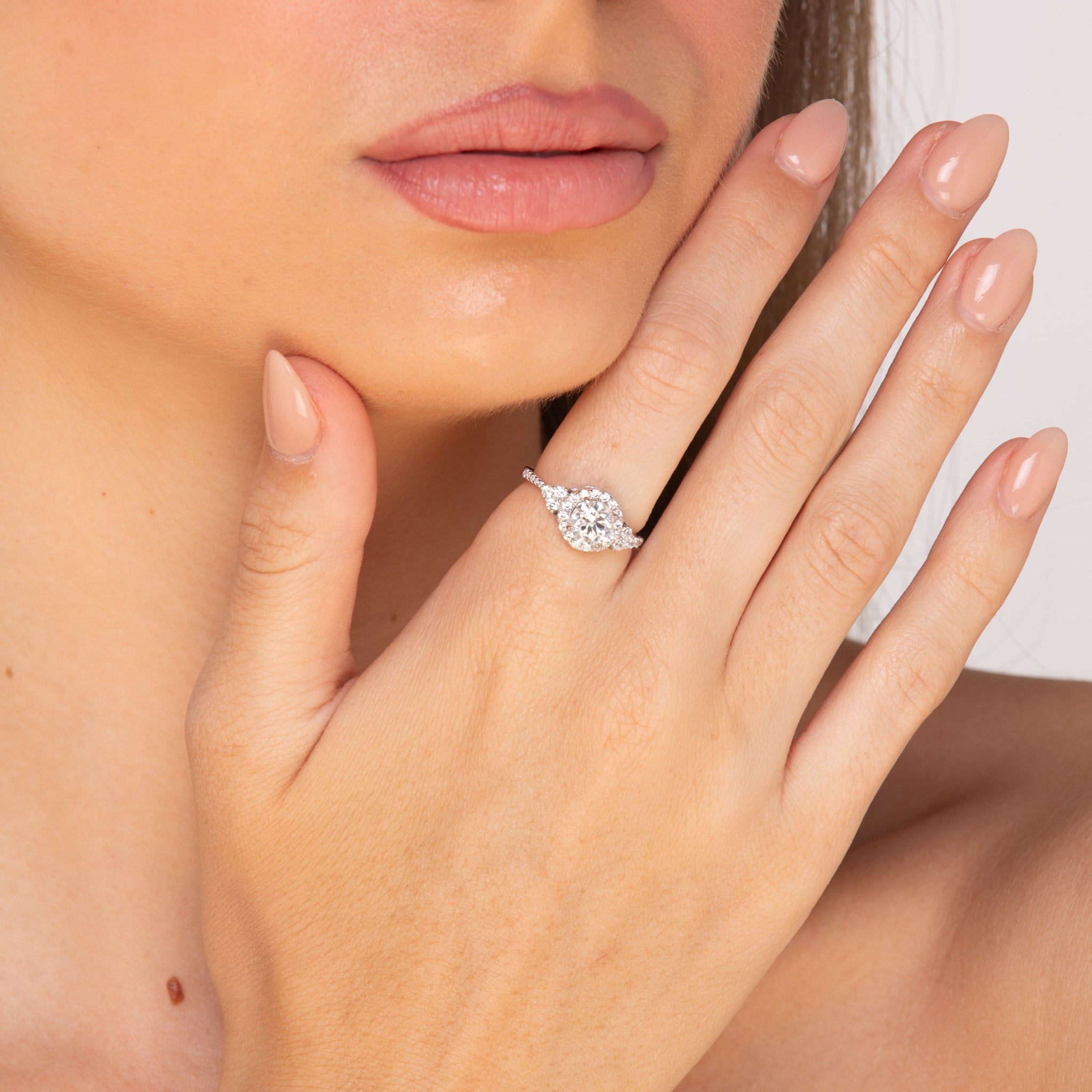 The Sienna - 1.0 crt Moissanite Diamond Ring