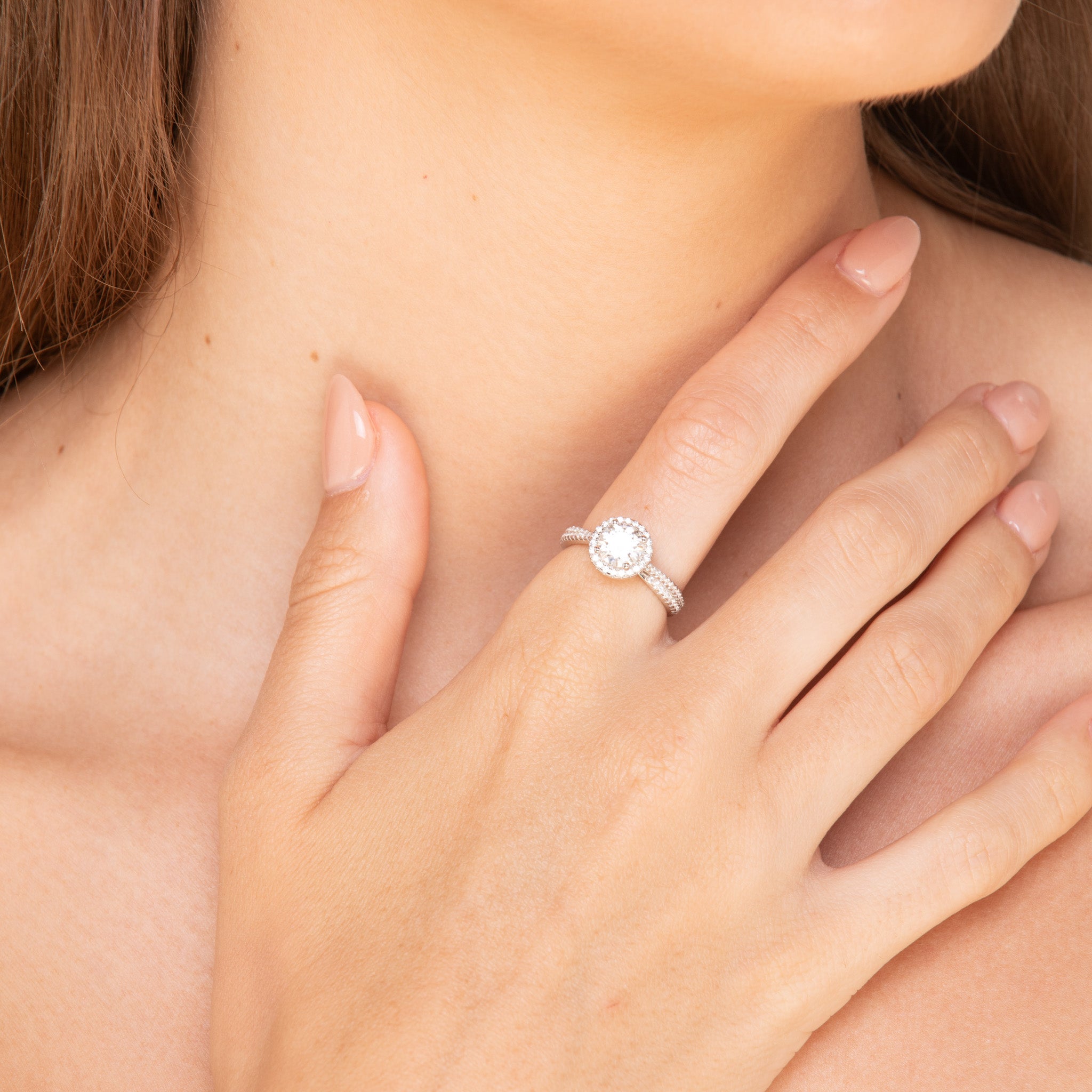 The Juliet - 1.0 crt Moissanite Diamond Ring