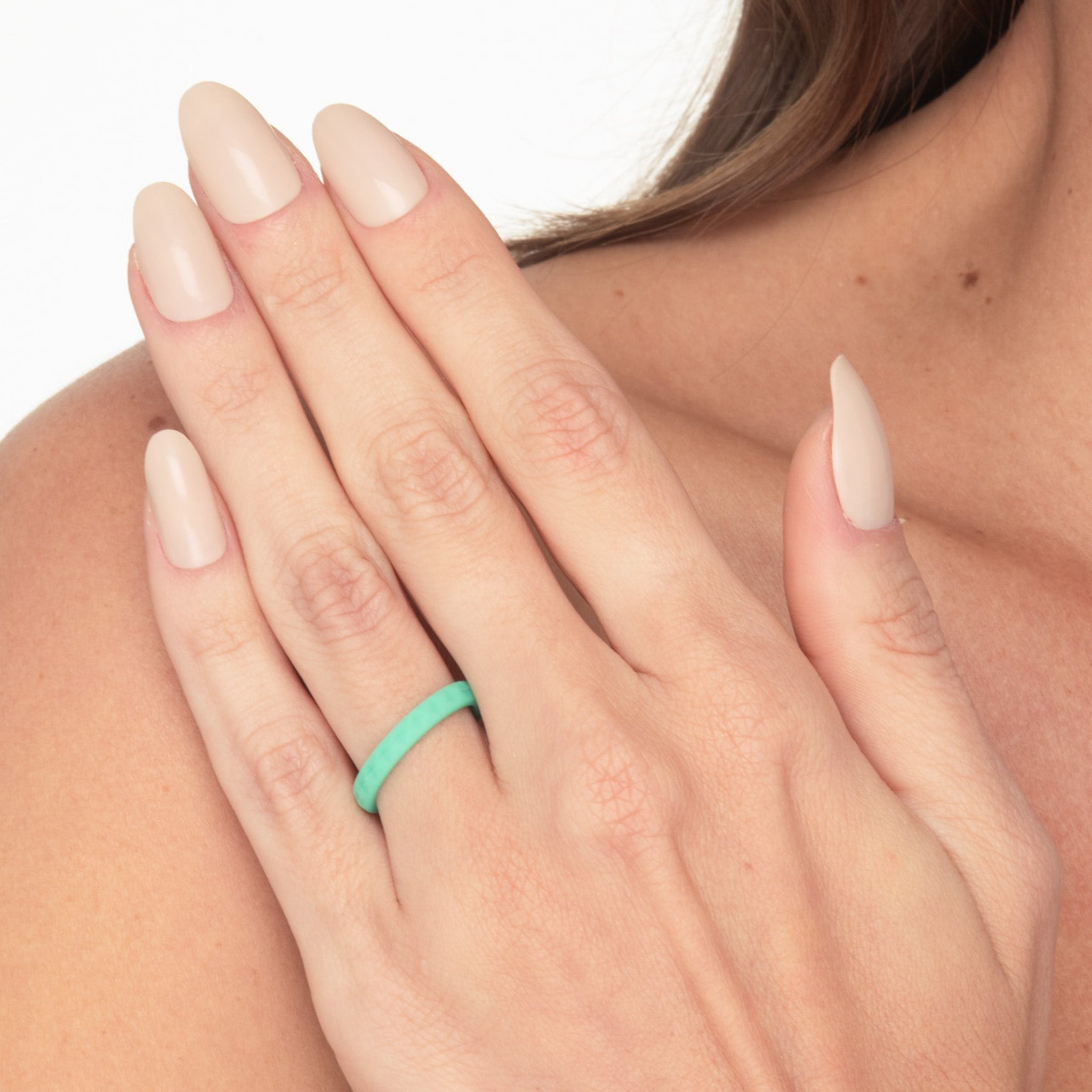The Turquoise Tranquility - Silicone Ring