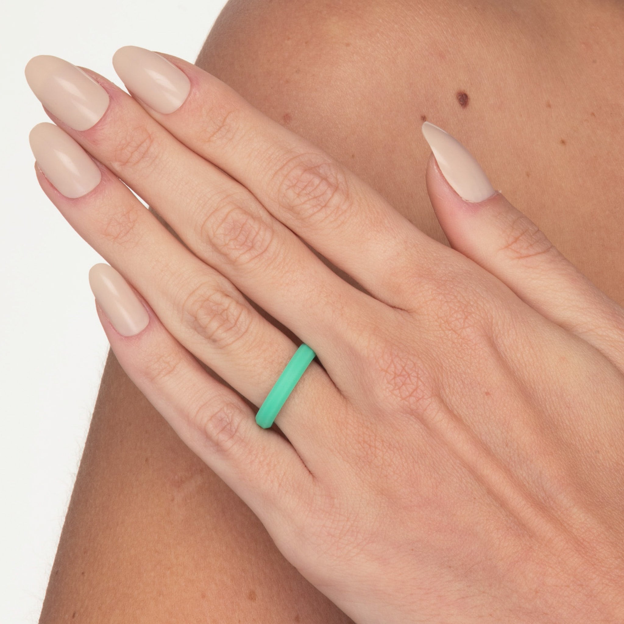The Teal Temptation - Silicone Ring