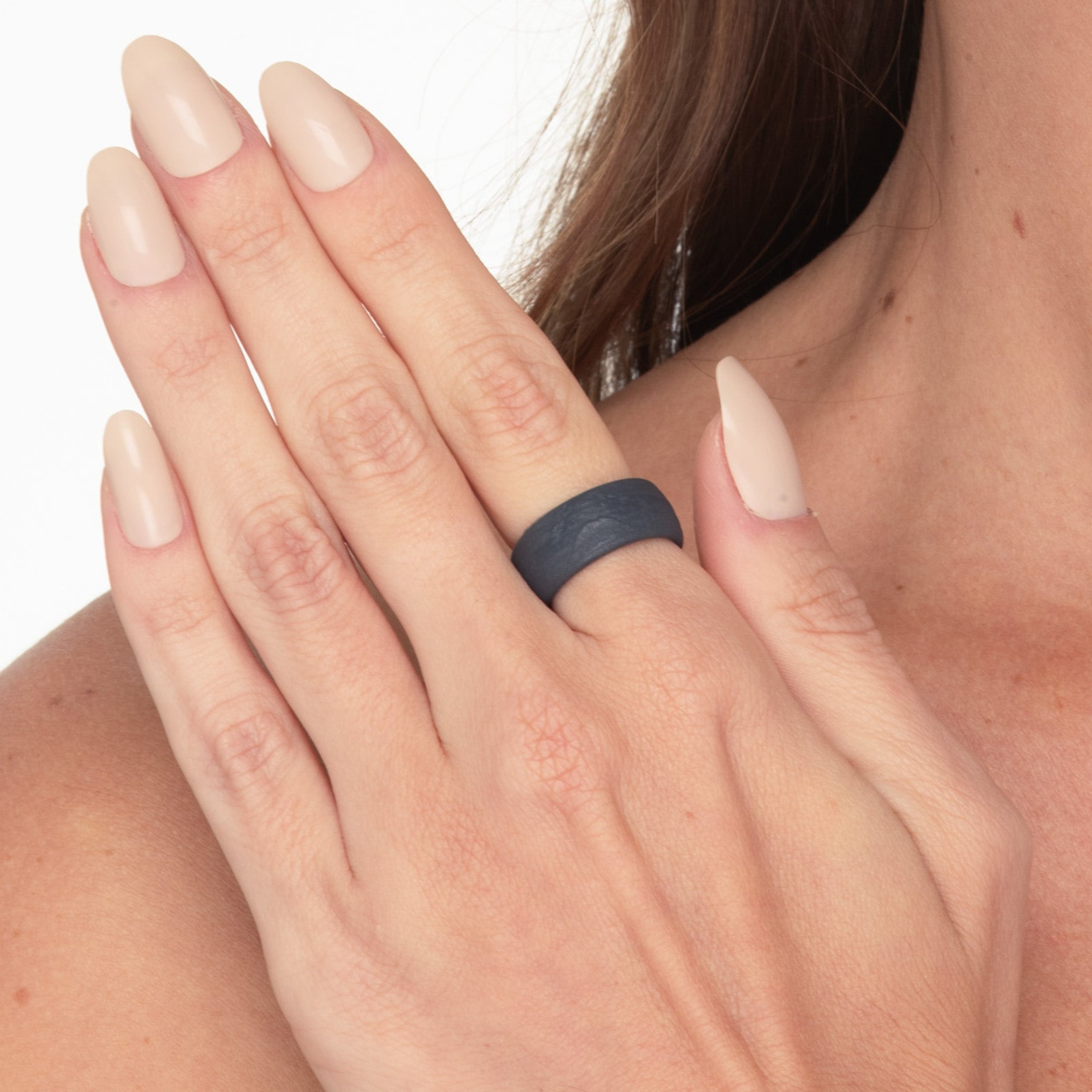 The Charcoal - Silicone Ring