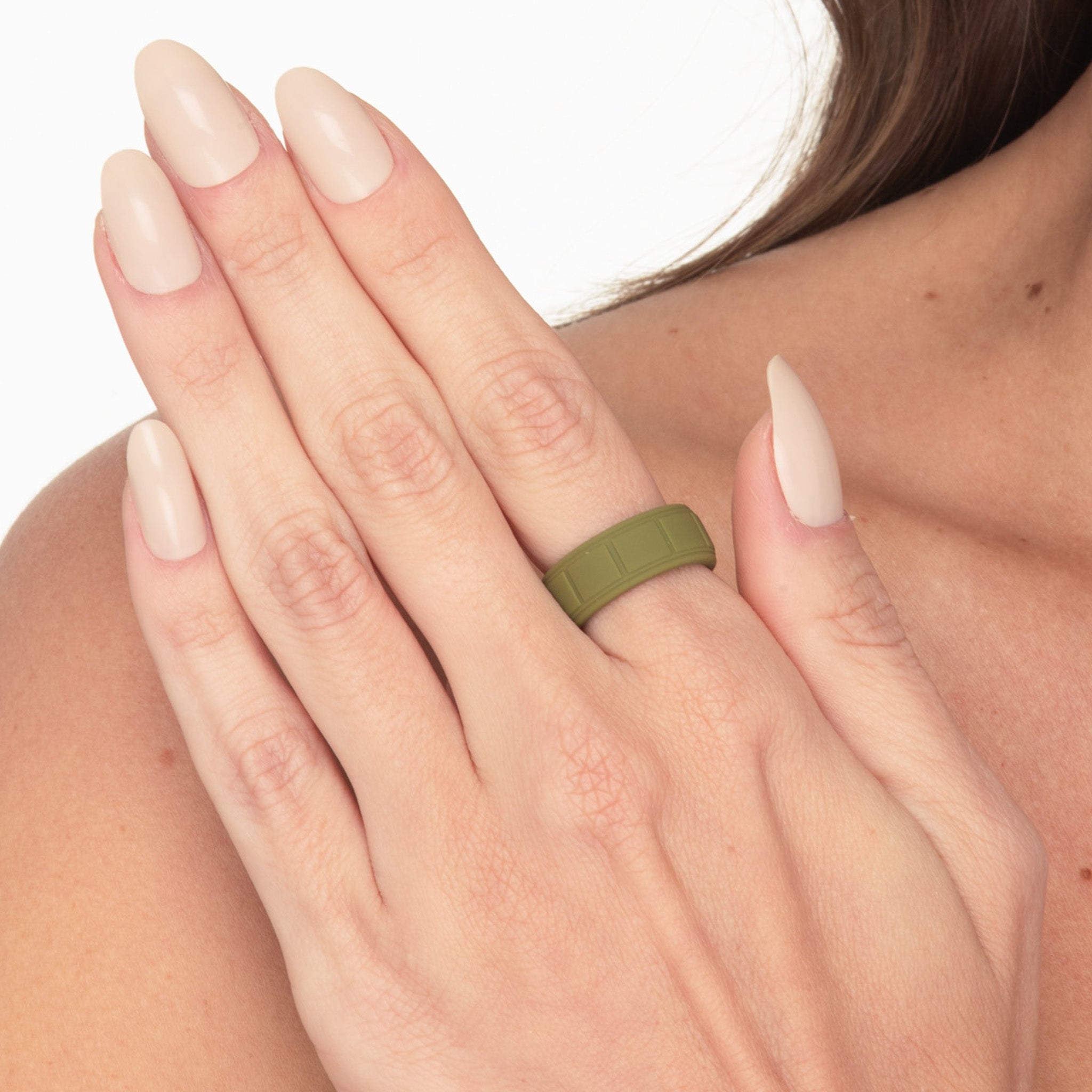 The Olive - Silicone Ring