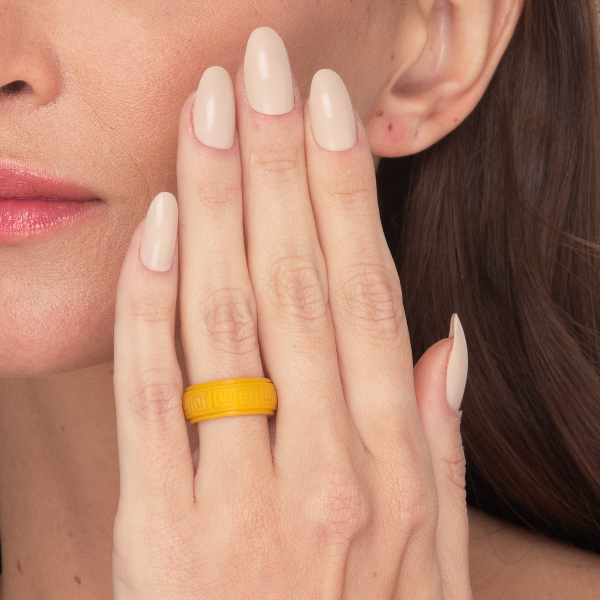 The Citrine - Silicone Ring